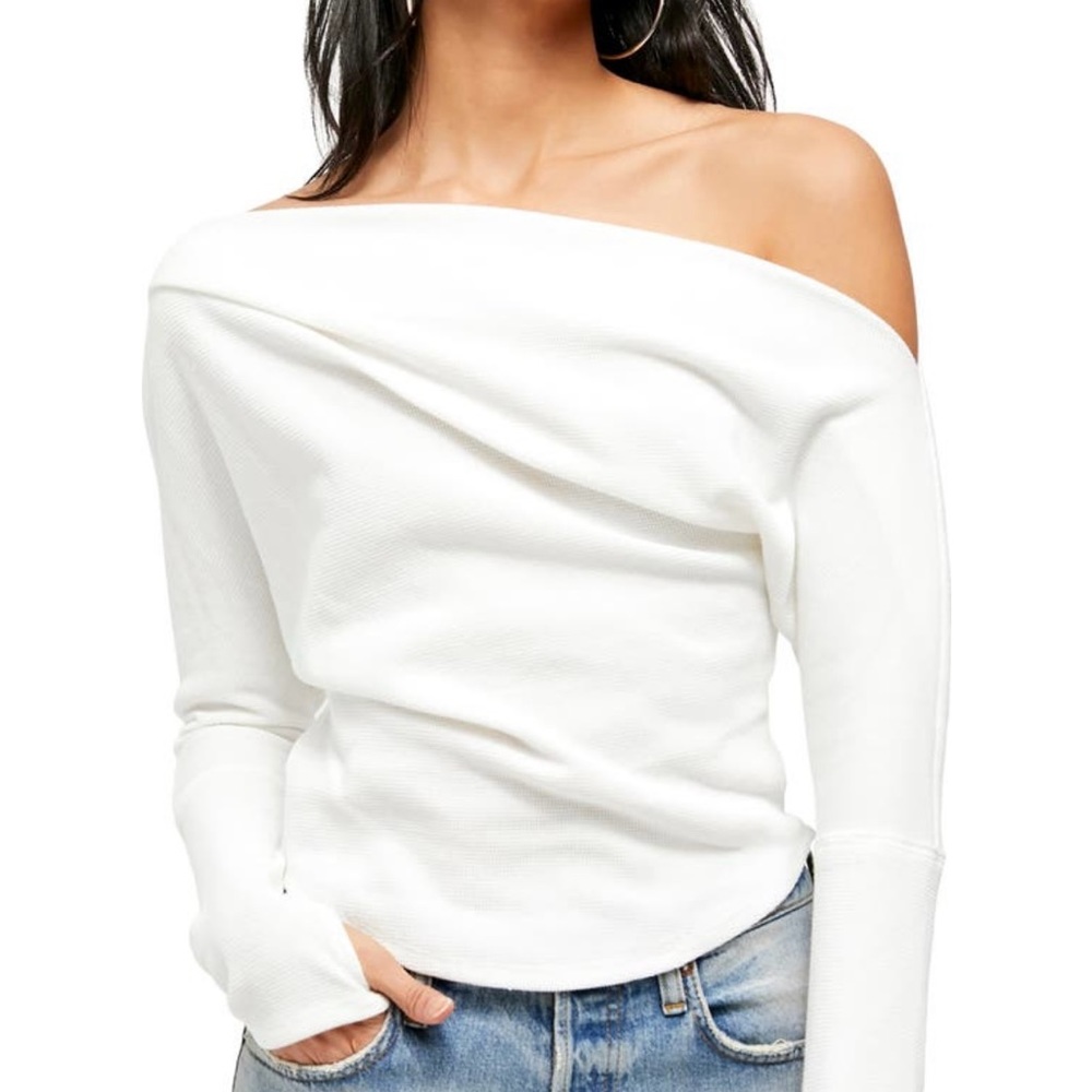 Free people Fuji off shoulder top